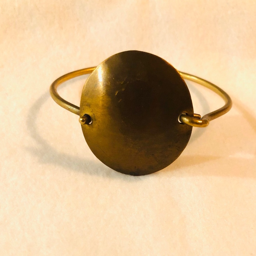 Anthropology Bronze Color Bracelet